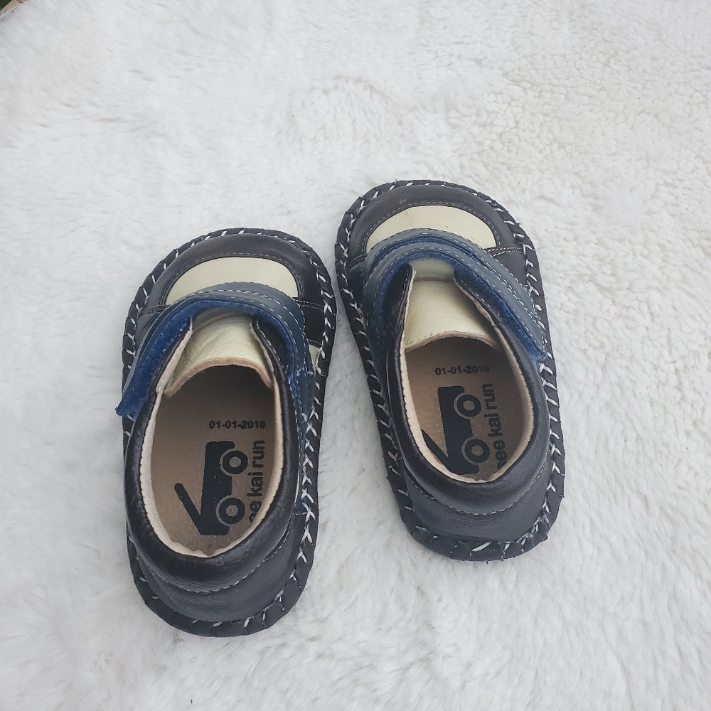 KEEN Baby Walker Shoes in Black and Blue SIZE 5T - Picture 6 of 8